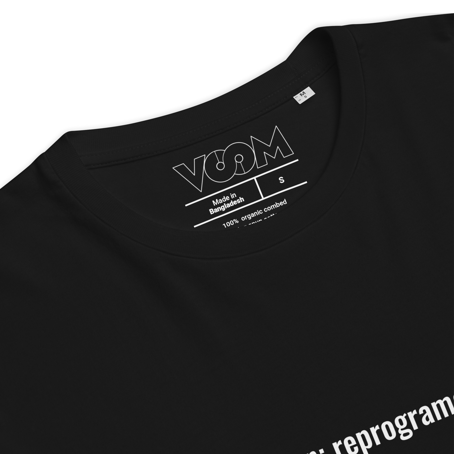 Camiseta VOOM — Modo Human: reprogramando.