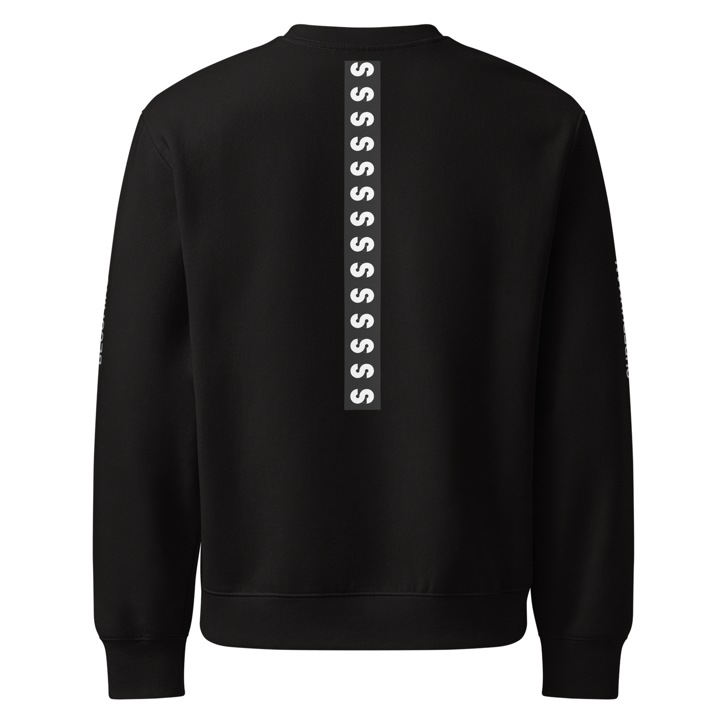 Sudadera Negra Oversize VOOM — The Becoming Code