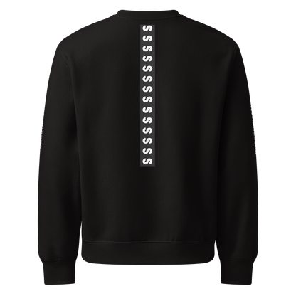 Sudadera Negra Oversize VOOM — The Becoming Code