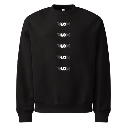 Sudadera Negra Oversize VOOM — The Becoming Code