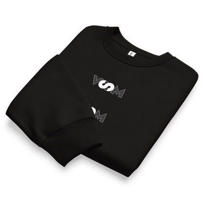 Sudadera Negra Oversize VOOM — The Becoming Code