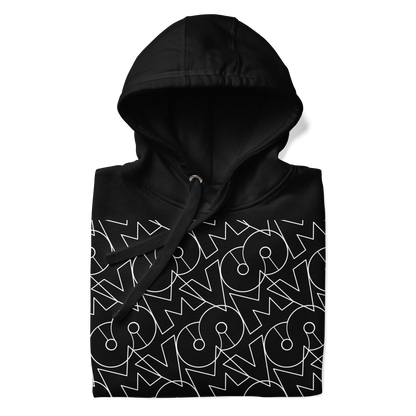 Hoodie Negra VOOM — The Signal Code