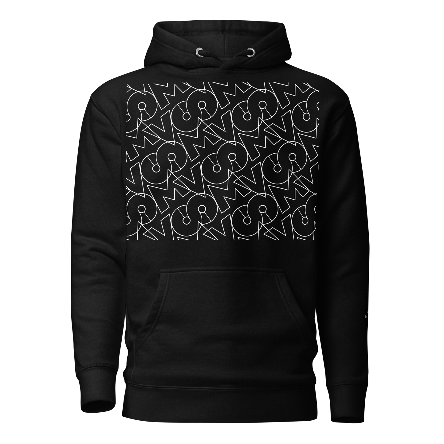 Hoodie Negra VOOM — The Signal Code