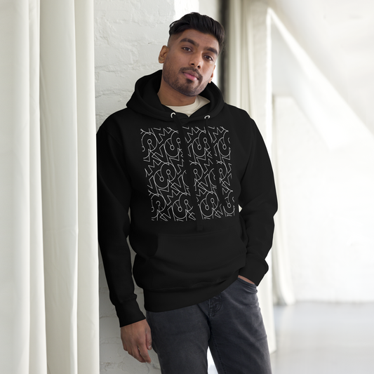 Hoodie Negra VOOM — The Signal Code
