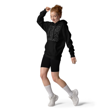 Hoodie Negra VOOM — The Signal Code