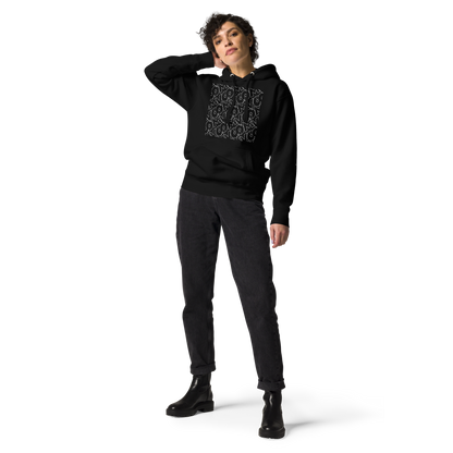 Hoodie Negra VOOM — The Signal Code