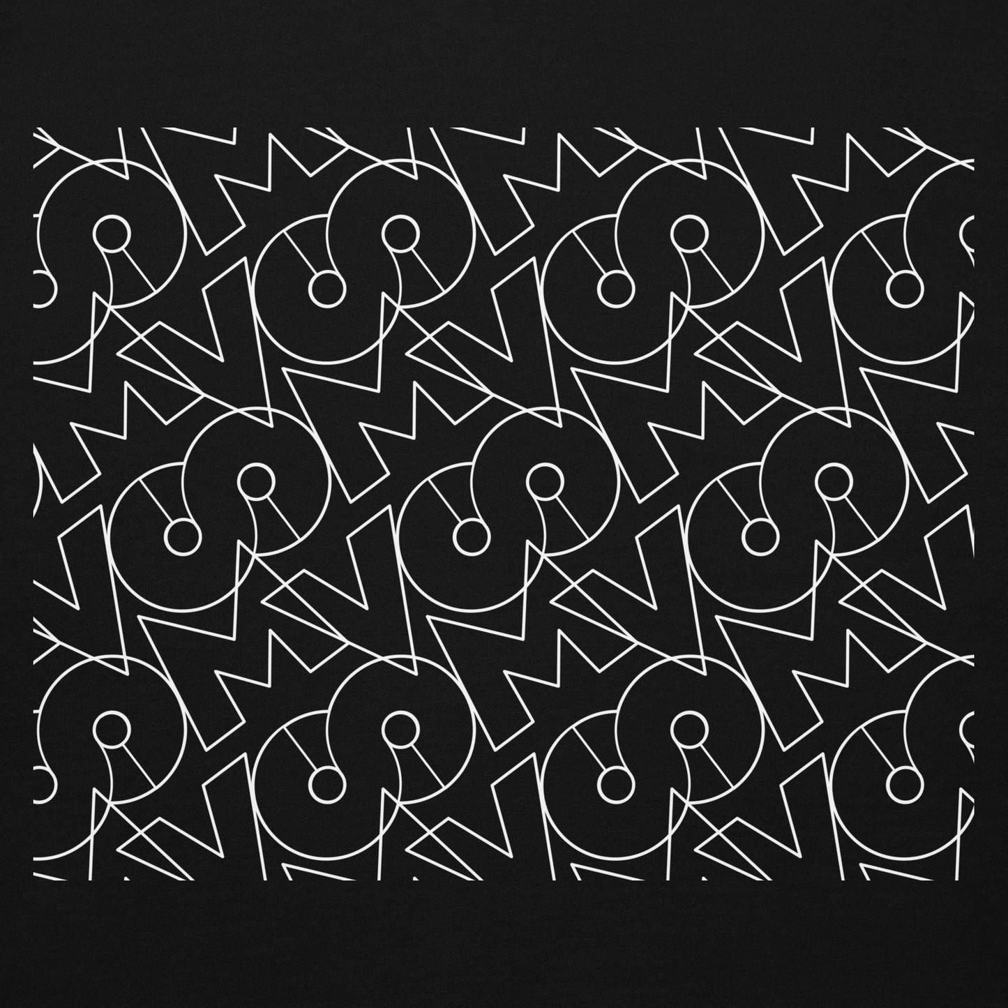 Hoodie Negra VOOM — The Signal Code