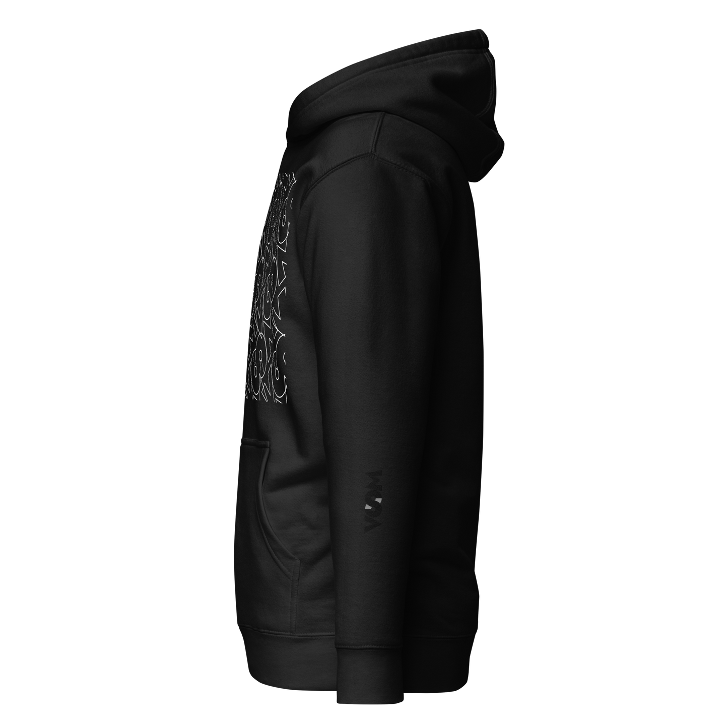 Hoodie Negra VOOM — The Signal Code