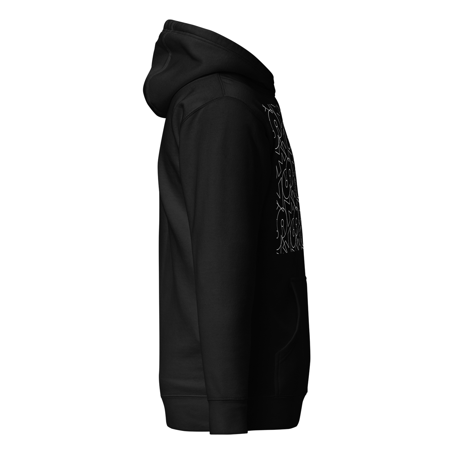 Hoodie Negra VOOM — The Signal Code