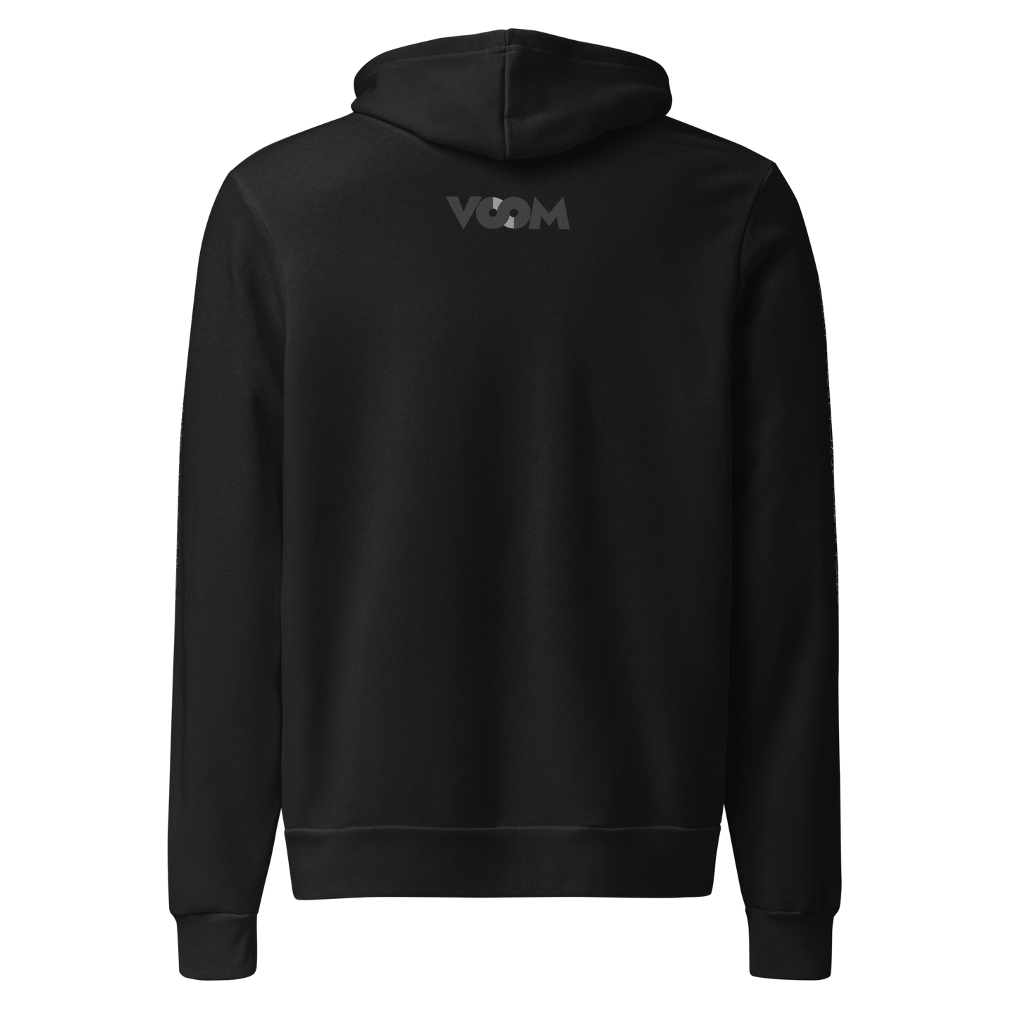 Hoodie Negra VOOM unisex— The Superhuman Code