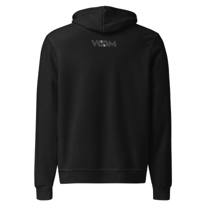 Hoodie Negra VOOM unisex— The Superhuman Code
