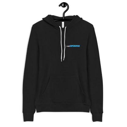 Hoodie Negra VOOM unisex— The Superhuman Code