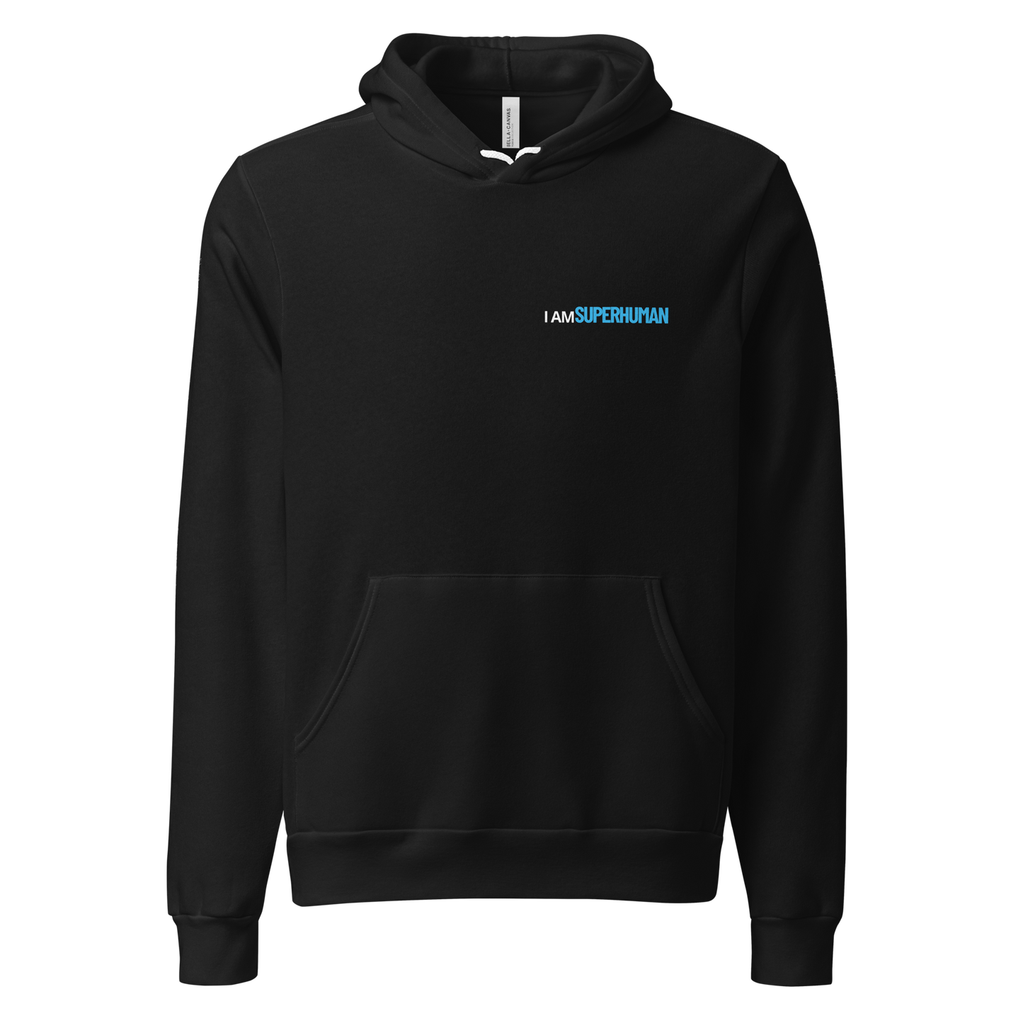 Hoodie Negra VOOM unisex— The Superhuman Code