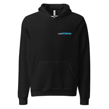 Hoodie Negra VOOM unisex— The Superhuman Code