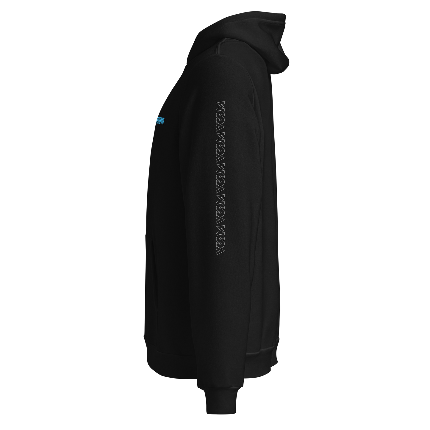 Hoodie Negra VOOM unisex— The Superhuman Code