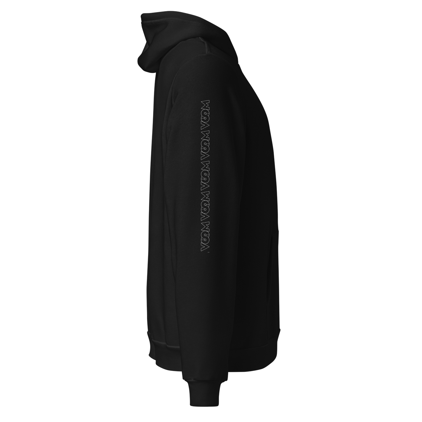 Hoodie Negra VOOM unisex— The Superhuman Code