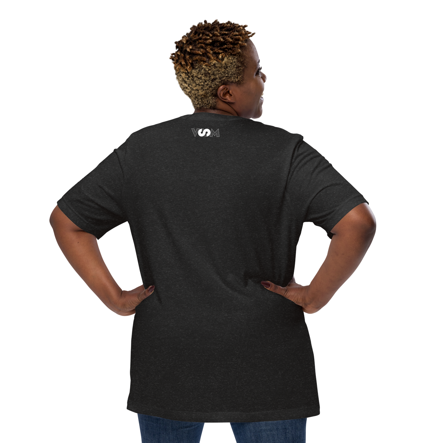 Camiseta Negra VOOM Unisex— The Core Code