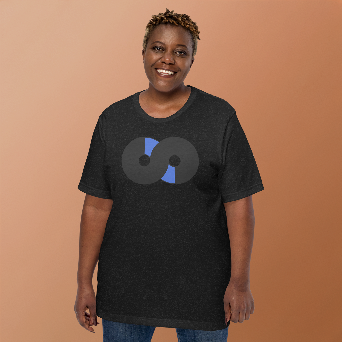 Camiseta Negra VOOM Unisex— The Core Code