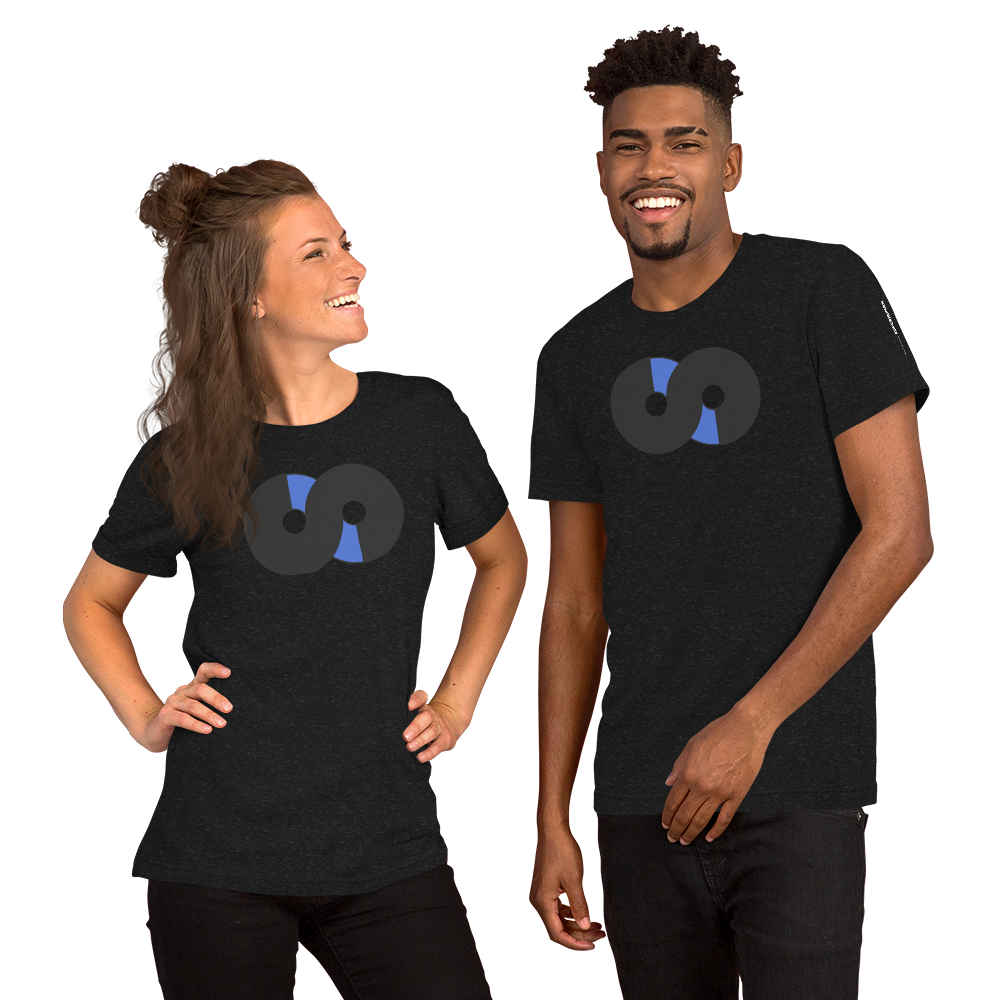 Camiseta Negra VOOM Unisex— The Core Code