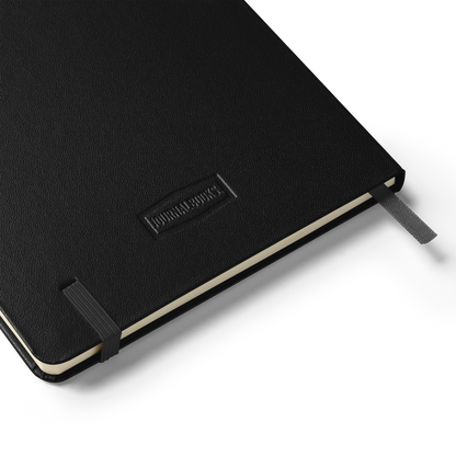 Cuaderno de Tapa Dura VOOM — The Archive Code con cubierta UltraHyde negra, cierre elástico y páginas crema rayadas